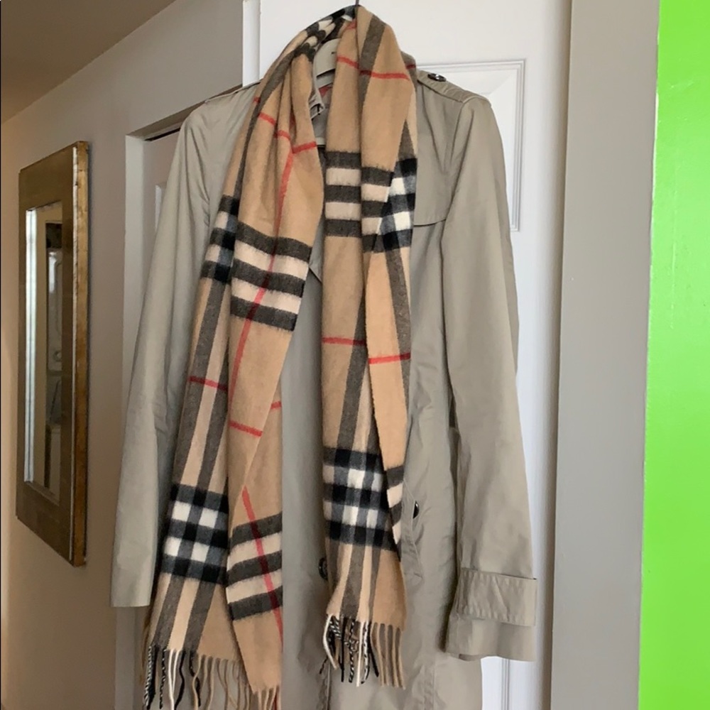 Classic Burberry scarf